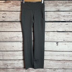 Gap GapFit Size Small Regular Charcoal Gray Slim Straight Leg Activewear‎ Pants